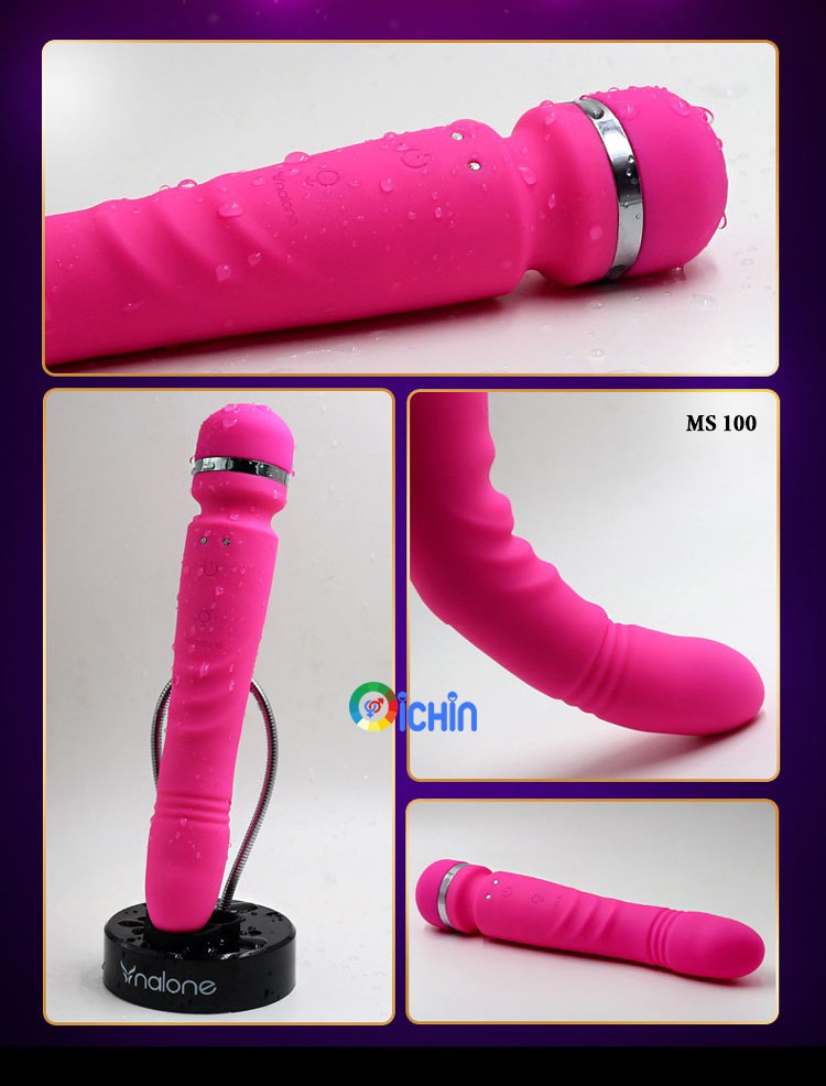 Nalone YONI máy rung 2 đầu xoay tỏa nhiệt 14 chế độ kích thích đa năng Nalone YONI máy rung 2 đầu xoay tỏa nhiệt 14 chế độ kích thích đa năng
