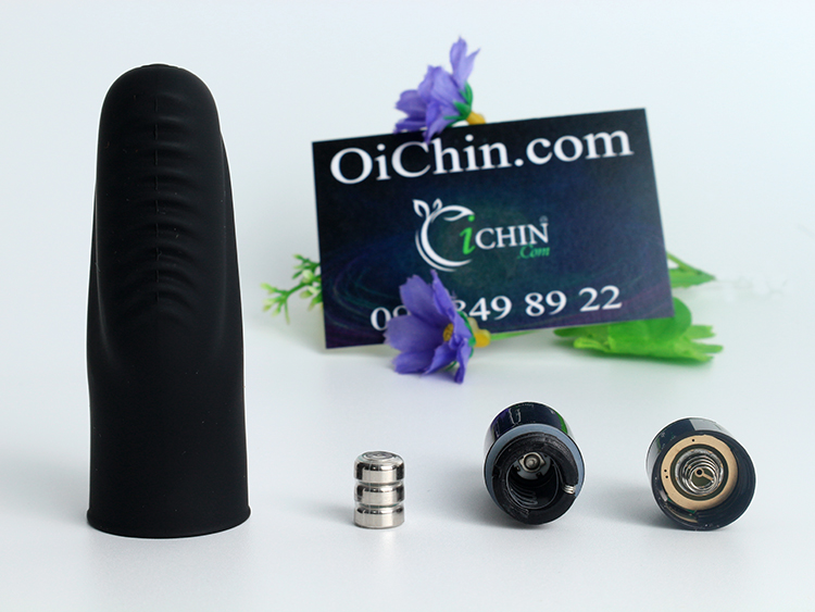 Ngón tay móc cua Prettylove rung tê dại điểm G pin rời tiện lợi