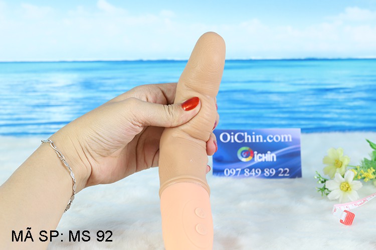 Ngón tay rung JIUAI siêu mạnh tỏa nhiệt ấm áp kích thích