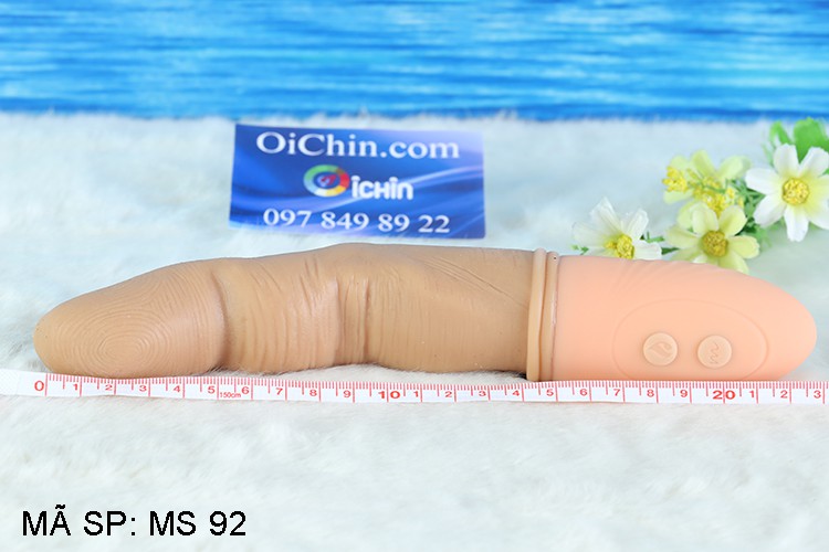 Ngón tay rung JIUAI siêu mạnh tỏa nhiệt ấm áp kích thích