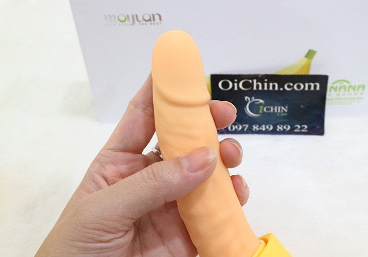 Dương Vật Giả Hình Quả Chuối Rung Mạnh 30cm, Nhiều Chế Độ Kích Thích