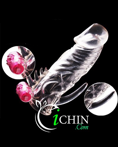 Bao cao su đôn dên Penis Sleeve rung kích thích tăng khoái cảm
