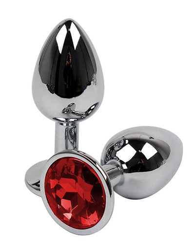 Phích cắm hậu môn INOX an toàn nhiều màu 3 kích thước cho người mới
