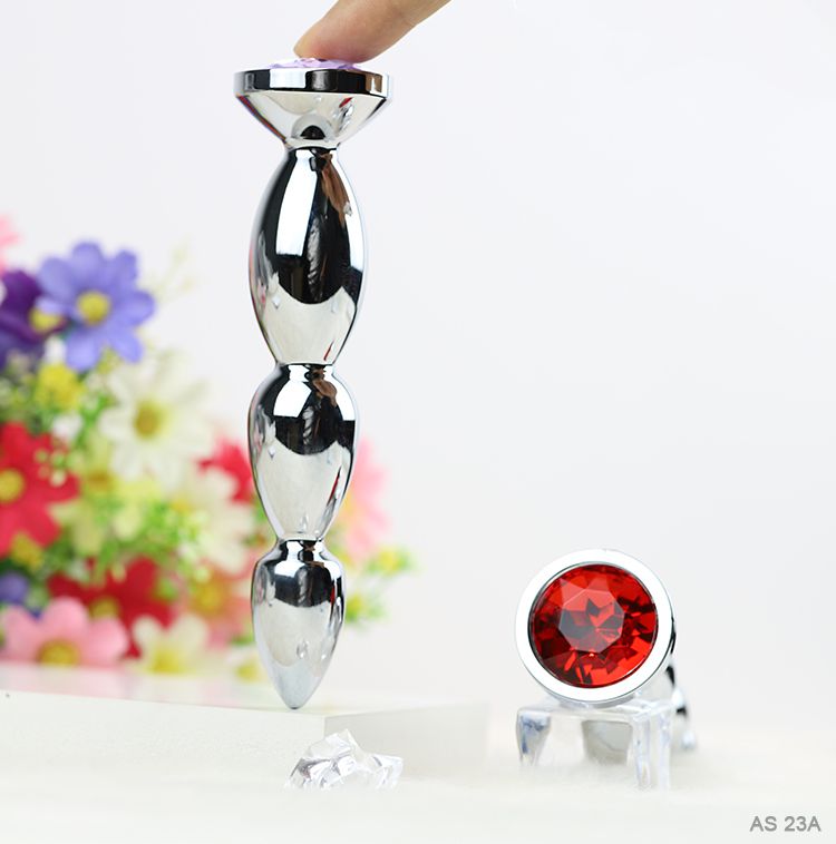 Phích cắm hậu môn inox cao cấp trơn láng tăng khoái cảm sang trọng