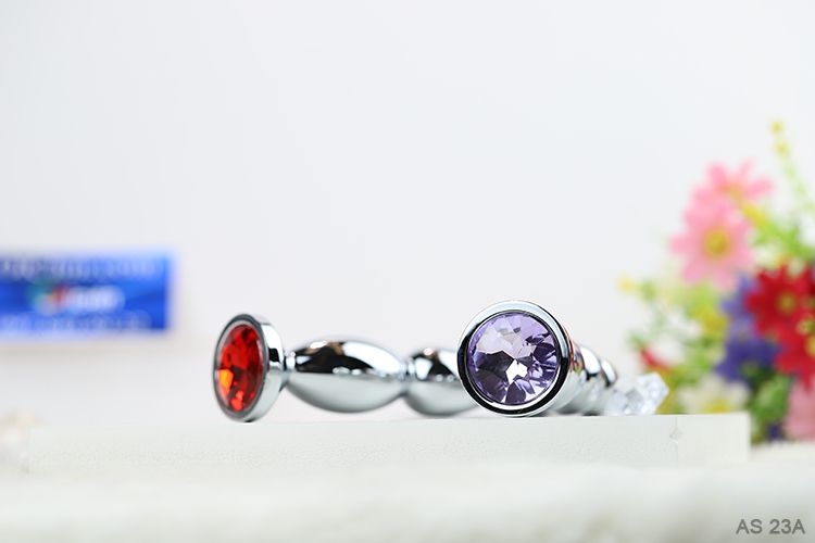 Phích cắm hậu môn inox cao cấp trơn láng tăng khoái cảm sang trọng