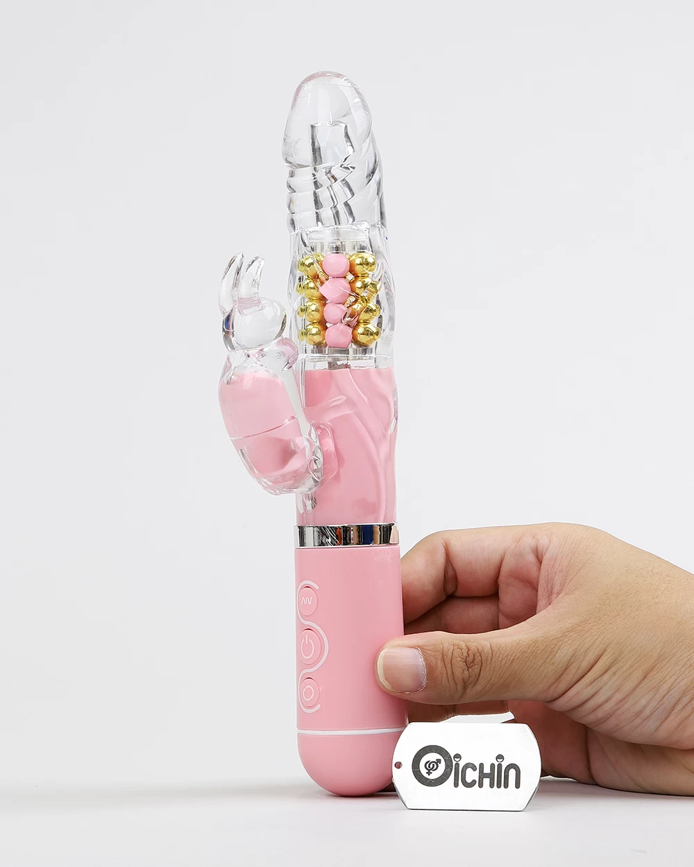 Lovetoy Sliding-Skin 8 inch 2 lớp TPE siêu mềm mịn gắn tường