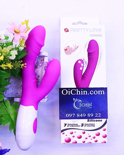 Pretty Love Andre máy rung âm vật điểm G siêu kích thích