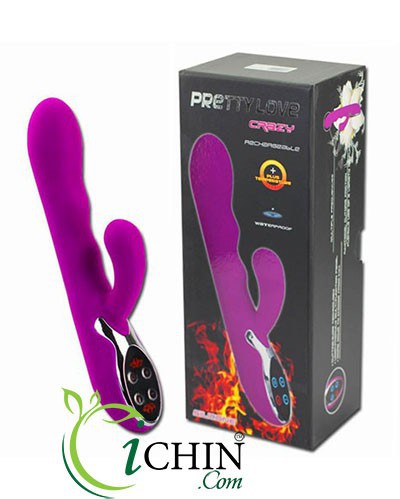 Pretty Love Crazy rung mạnh tỏa nhiệt pin sạc silicon y tế cao cấp Pretty Love Crazy rung mạnh tỏa nhiệt pin sạc silicon y tế cao cấp