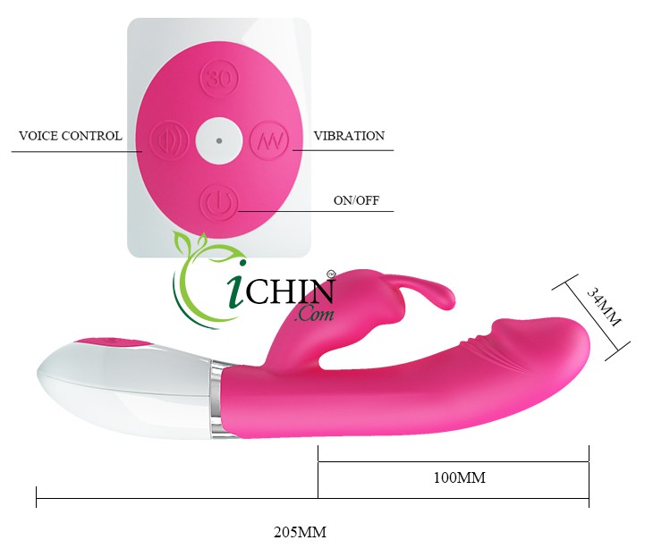 Pretty Love GENE rung giọng nói silicone y tế pin AAA cao cấp