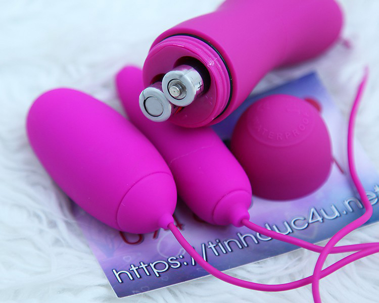 Pretty Love Irma trứng rung hai đầu silicon mềm mịn mạnh mẽ