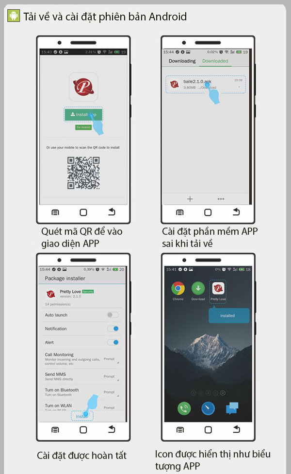 Pretty Love Abner điều khiển bằng điện thoại rung mạnh pin sạc bảo hành