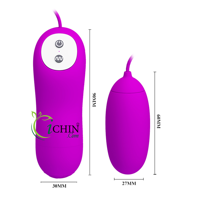 Pretty Love Eunice trứng rung 12 chế độ mềm mịn, pin bền, silicon cao cấp