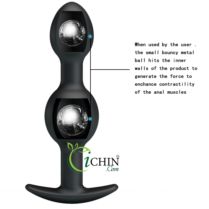 Pretty Love Anal Balls silicone mềm có bi kích thích hậu môn Pretty Love Anal Balls silicone mềm có bi kích thích hậu môn