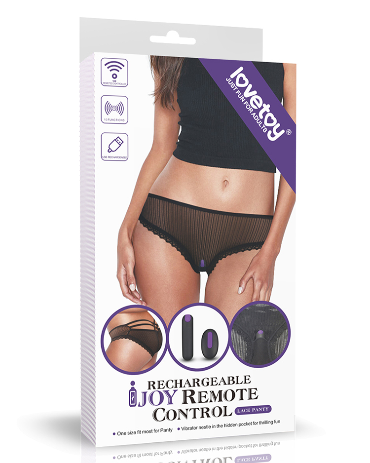 Quần lót gắn trứng rung điều khiển từ xa Lovetoy cao cấp USB