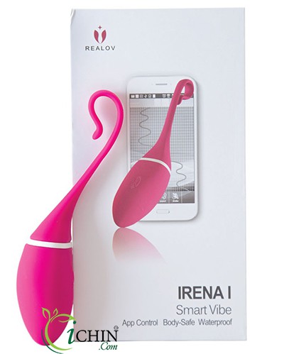 Trứng rung REALOV IRENA điều khiển Bluetooth đa chế độ hấp dẫn Trứng rung REALOV IRENA điều khiển Bluetooth đa chế độ hấp dẫn