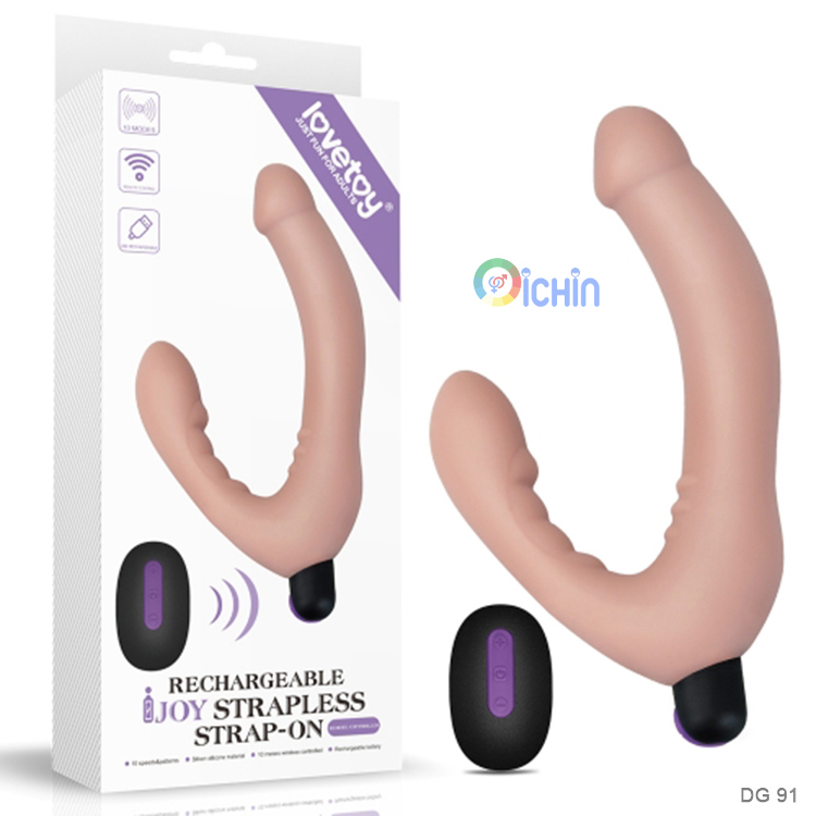 IJOY Strapless 2 đầu rung mạnh Silicone mềm mại điều khiển từ xa IJOY Strapless 2 đầu rung mạnh Silicone mềm mại điều khiển từ xa