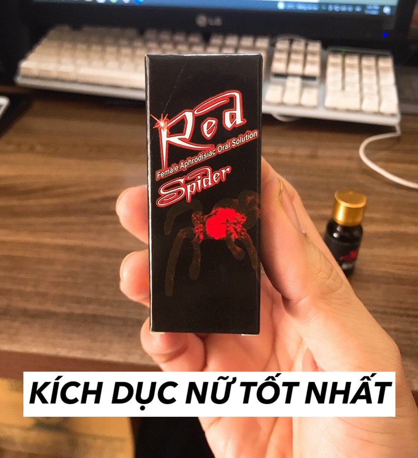 Thuốc kích dục nữ Red Spider Nhện Đỏ thần tốc không mùi
