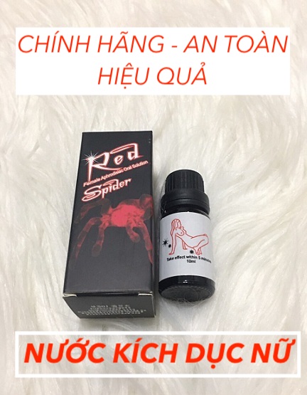 Thuốc kích dục nữ Red Spider Nhện Đỏ thần tốc không mùi