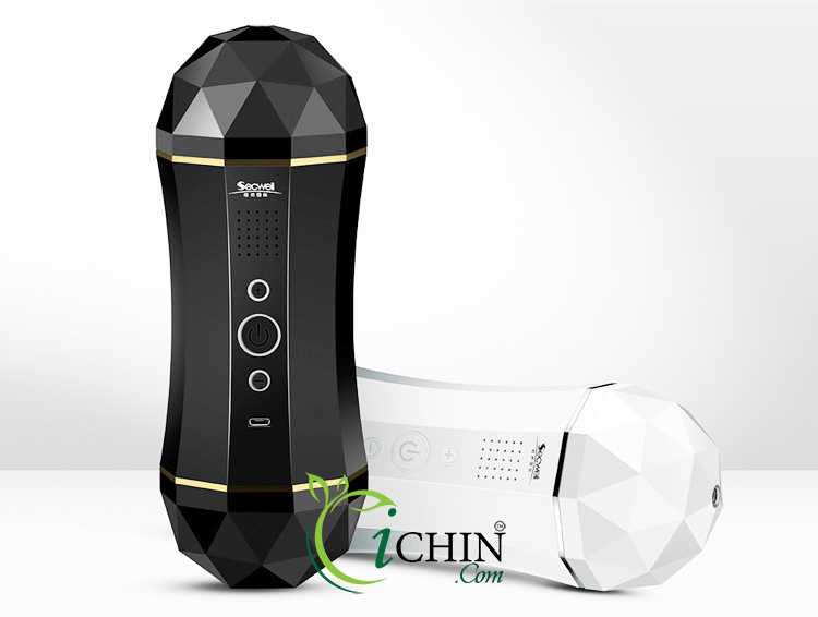 Âm đạo giả Secwell 2 đầu tiếng rên rung gắn tường chống nước