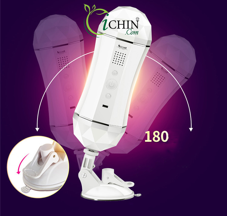 Âm đạo giả Secwell 2 đầu tiếng rên rung gắn tường chống nước