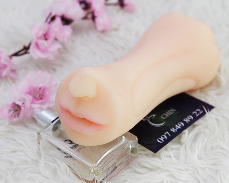 Âm đạo giả 2 đầu silicone mềm mại SexyBaby thủ dâm nam