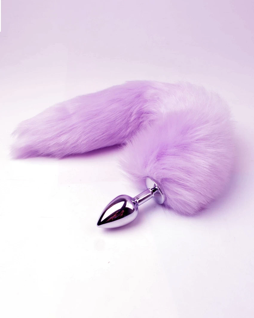 Đuôi cáo inox sextoy 5 màu sexy siêu đẹp chất liệu an toàn