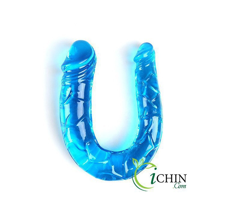 Silicone hai đầu quan hệ Lesbian kích thước đa năng