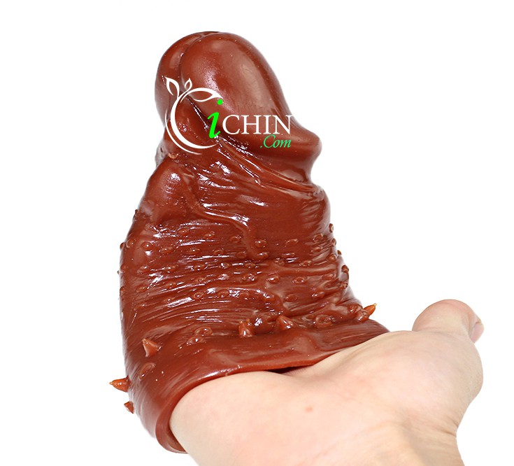 Bao cao su đôn dên WOLFTOOTH SLEEVE gai gân bi silicon