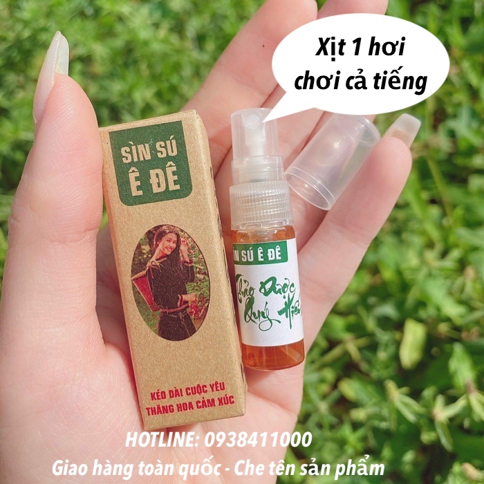 Sìn sú dân tộc Ê Đê xịt kéo dài thời gian quan hệ dạng chai nhỏ 5ml