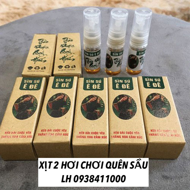 Sìn sú dân tộc Ê Đê xịt kéo dài thời gian quan hệ dạng chai nhỏ 5ml
