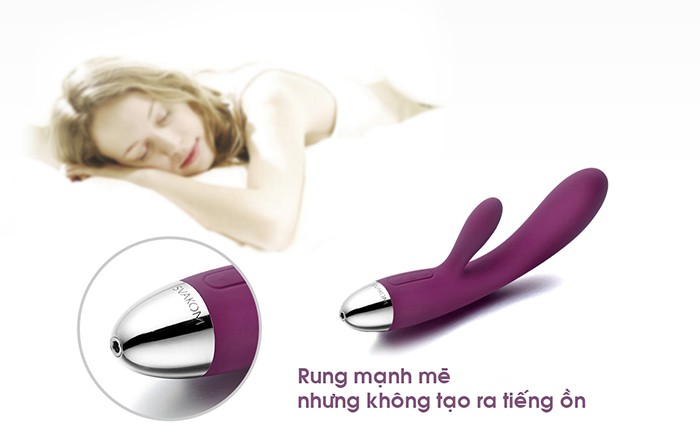 Svakom Alice máy rung 2 đầu cao cấp 36 chế độ rung