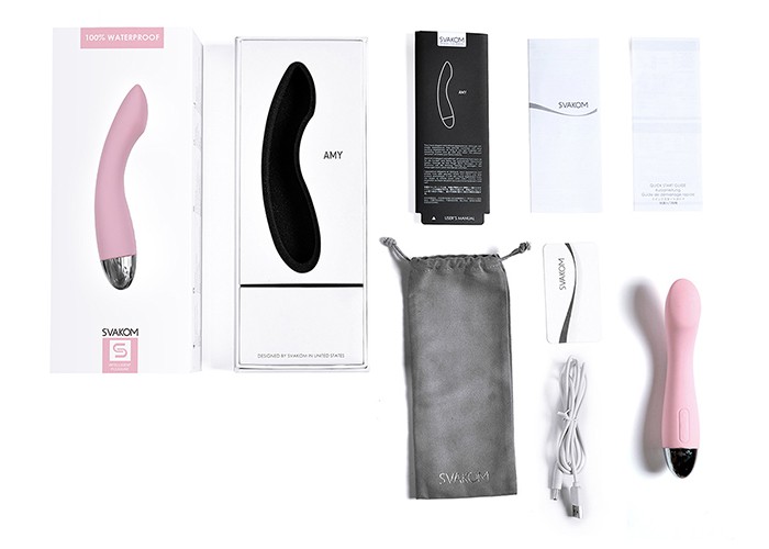 Máy massage Svakom Amy 5 chế độ rung độc quyền tăng khoái cảm