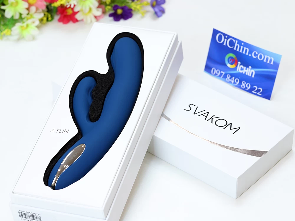 SVAKOM AYLIN máy rung silicon dẻo cao cấp rung mạnh mẽ kích thích sâu SVAKOM AYLIN máy rung silicon dẻo cao cấp rung mạnh mẽ kích thích sâu