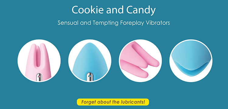 Svakom Cookie Candy máy rung silicone cao cấp 3 chế độ sướng