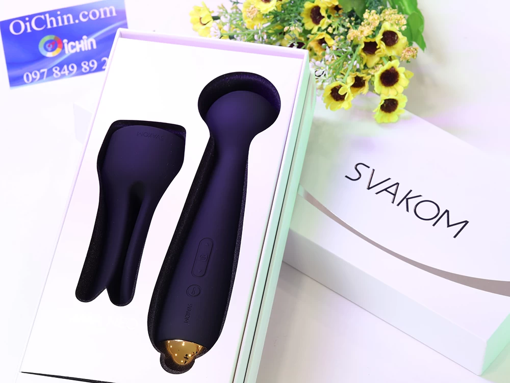 Svakon Emma Neo cao cấp điều khiển qua App pin sạc rung tỏa nhiệt Svakon Emma Neo cao cấp điều khiển qua App pin sạc rung tỏa nhiệt