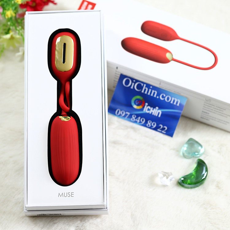 Svakom Muse Trứng Rung Bluetooth Cảm Biến Âm Thanh Cao Cấp Svakom Muse Trứng Rung Bluetooth Cảm Biến Âm Thanh Cao Cấp