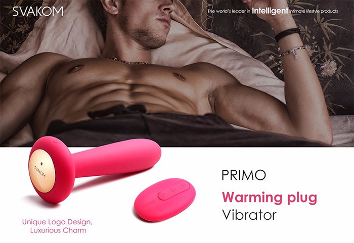 Svakom Primo rung 25 chế độ tỏa nhiệt điều khiển từ xa tiện lợi