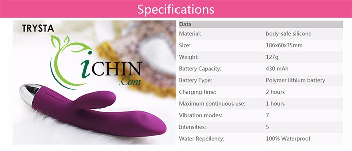 Svakom Trysta máy rung cao cấp 35 chế độ hai động cơ
