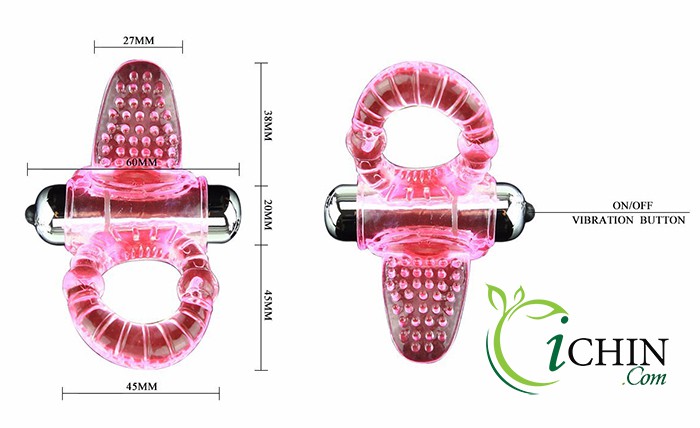 Vòng rung Sweet lưỡi mềm TPR massage âm đạo kéo dài thời gian Vòng rung Sweet lưỡi mềm TPR massage âm đạo kéo dài thời gian