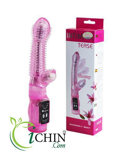 Lybaile Tease gai mềm silicon, 6 chế độ rung, kích thích max