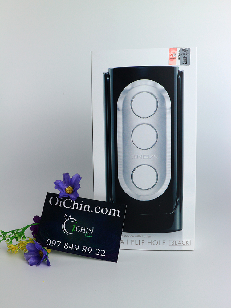 Tenga Flip Hole Red Black thiết kế 3D silicon cao cấp Nhật