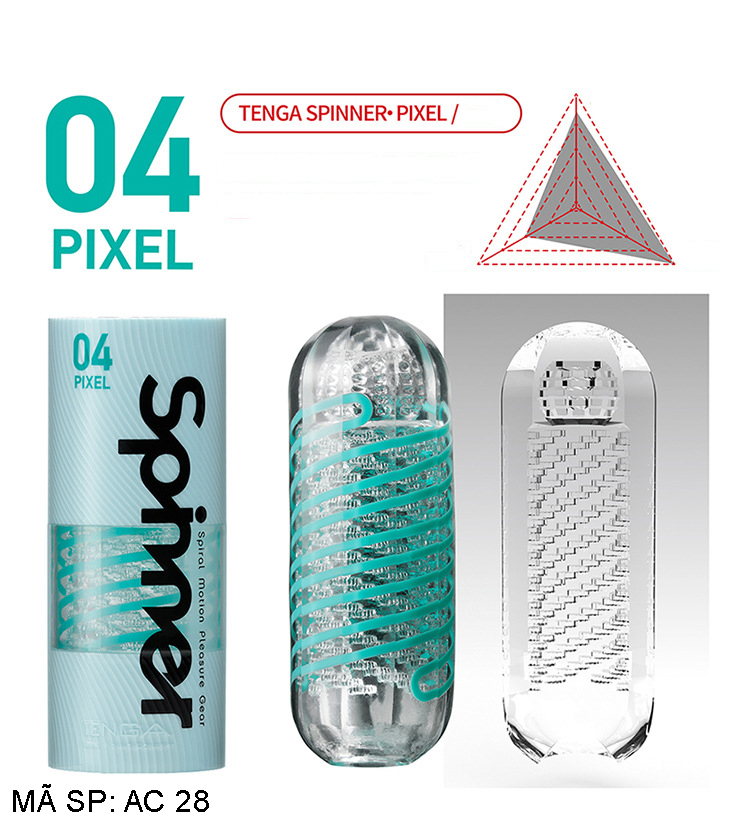 Tenga Spinner cup thủ dâm silicone cao cấp xoắn ốc 6 kiểu dạng độc Tenga Spinner cup thủ dâm silicone cao cấp xoắn ốc 6 kiểu dạng độc
