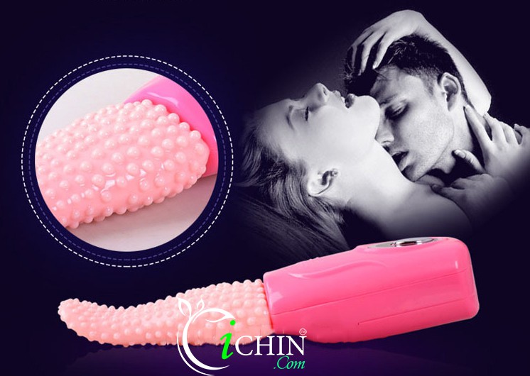 Lưỡi giả 3 tần số rung massage âm vật kích thích cực khoái