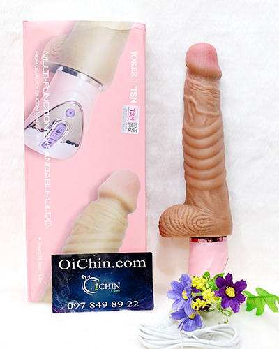 TSN Joker rung thụt tỏa nhiệt silicon mềm pin sạc tiện lợi TSN Joker rung thụt tỏa nhiệt silicon mềm pin sạc tiện lợi