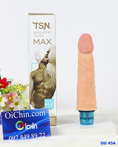 TSN MAX dương vật giả silicon rung mạnh 4 size tùy chọn