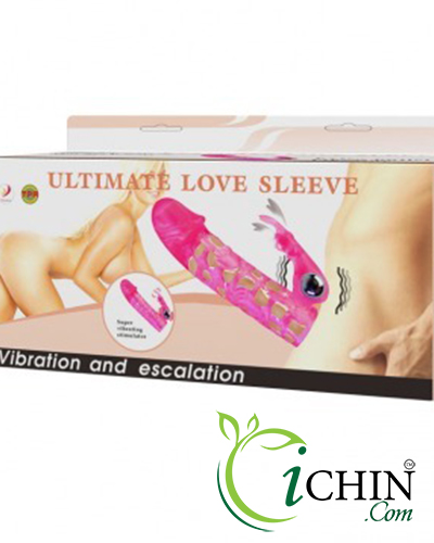Bao cao su đôn dên LOVE SLEEVE lưới rung tăng khoái cảm