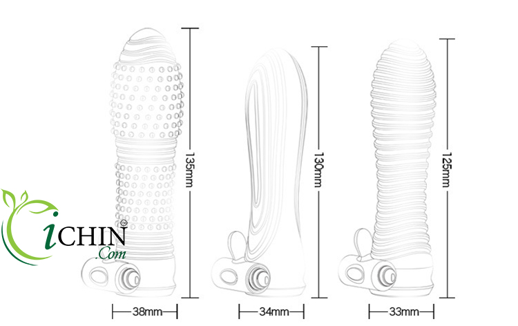 Bao Cao Su Có Gai Vibrating Crystal Đôn Dên Rung Êm Ái, Kéo Dài Thời Gian