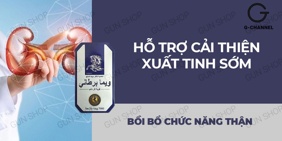 Viên uống cường dương Ngựa Thái tăng cường sinh lý nam hộp 10 viên