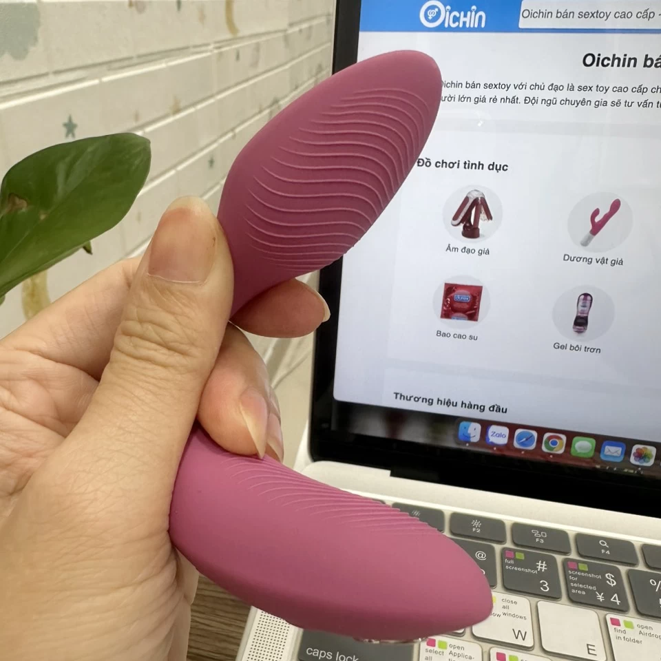 We-vibe SYNC rung 2 đầu chống nước điều khiển từ xa, cao cấp We-vibe SYNC rung 2 đầu chống nước điều khiển từ xa, cao cấp