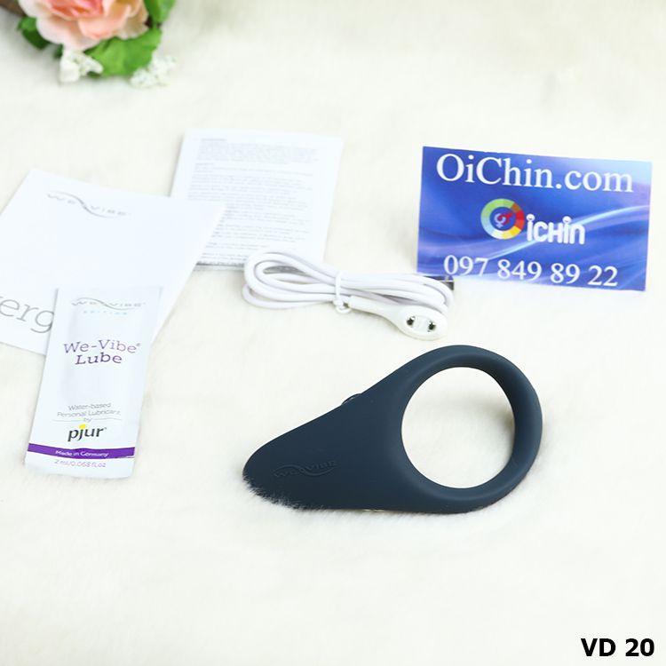 Vòng đeo gốc dương vật WE-VIBE Verge rung êm ái điều khiển từ xa cao cấp Vòng đeo gốc dương vật WE-VIBE Verge rung êm ái điều khiển từ xa cao cấp